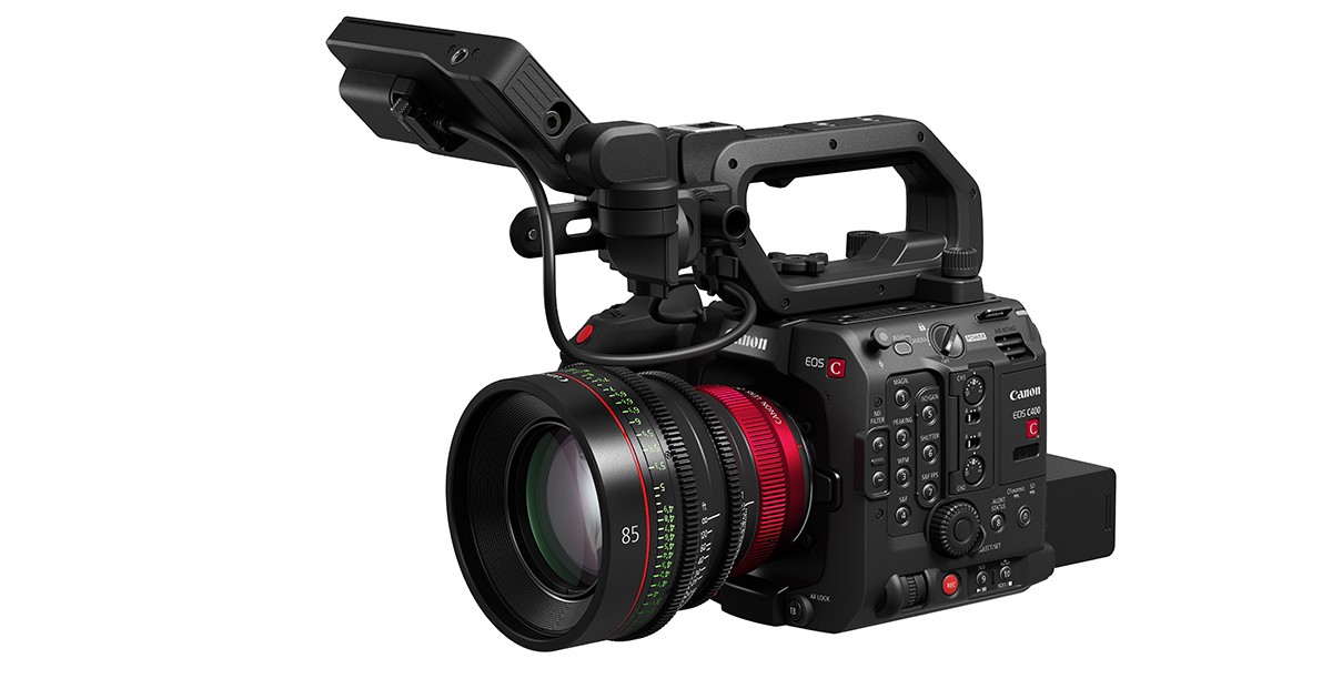 EOS C400（「CN-R85mm T1.3 L F」装着時）