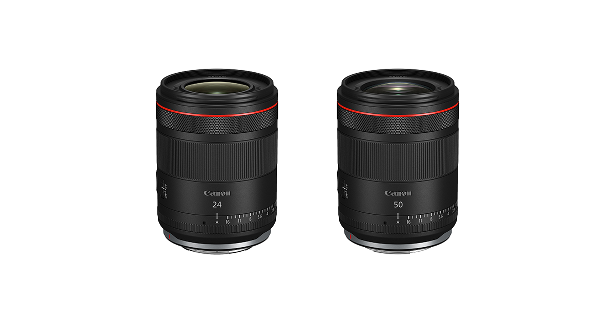 RF24mm F1.4 L VCMとRF50mm F1.4 L VCM