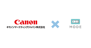 キヤノンMJ×MODEロゴ