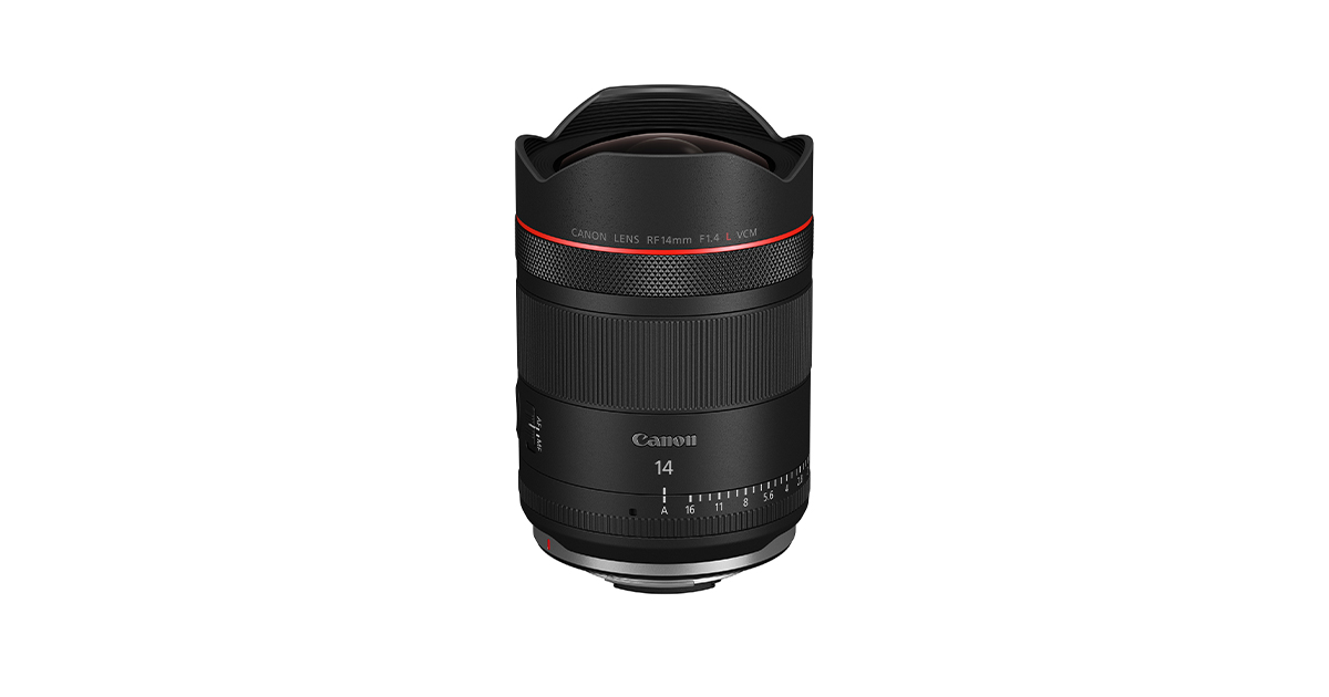 大口径超広角単焦点Lレンズ”RF14mm F1.4 L VCM”を発売 超広角・大口径