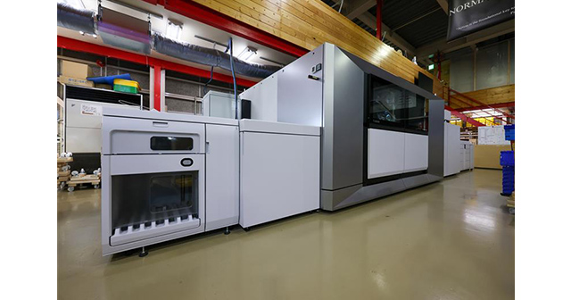 設置された「varioPRINT iX3200」