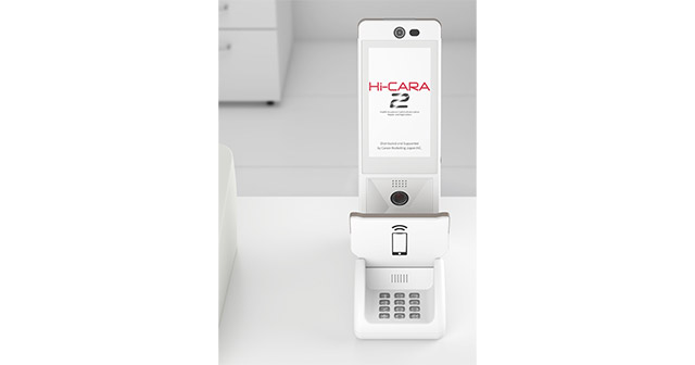 オンライン資格確認向け顔認証付きカードリーダー「Hi-CARA2」