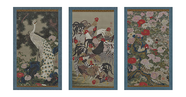 国宝「動植綵絵」の高精細複製品