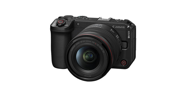 EOS R6 V（RF20-50mm F4 L IS USM PZ装着時）