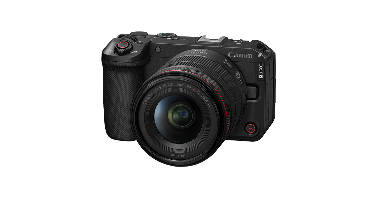SNS時代の動画クリエイター向けのフルサイズミラーレスカメラ“EOS R6 V