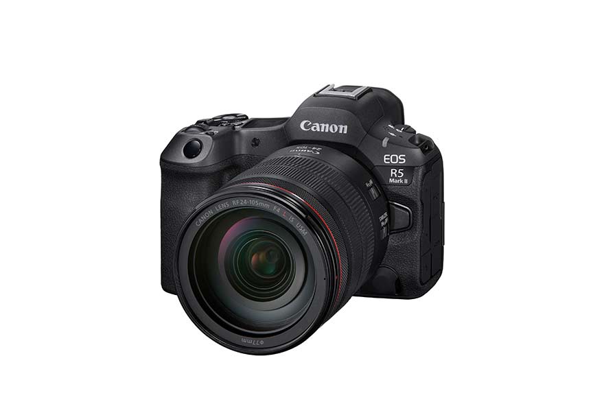 EOS R5 Mark II (RF24-105mm F4 L IS USM装着時)