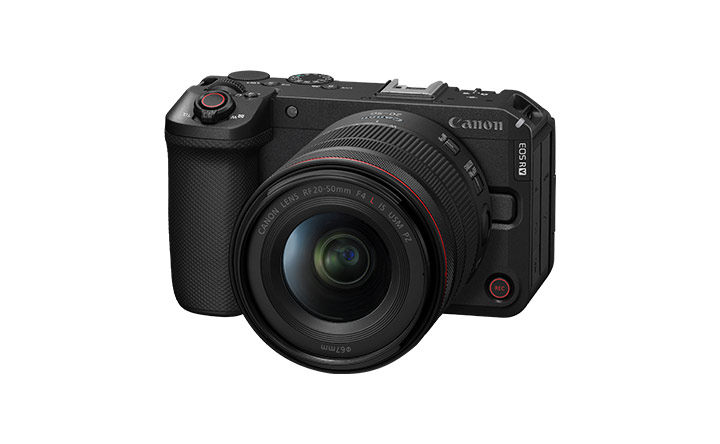 EOS R6 V （RF20-50mm F4 L IS USM PZ装着時）