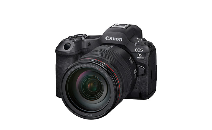 EOS R5 Mark II （RF24-105mm F4 L IS USM装着時）
