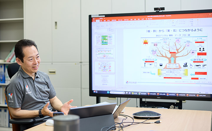 防災科学研究所 想像防災情報センター長 臼田裕一郎