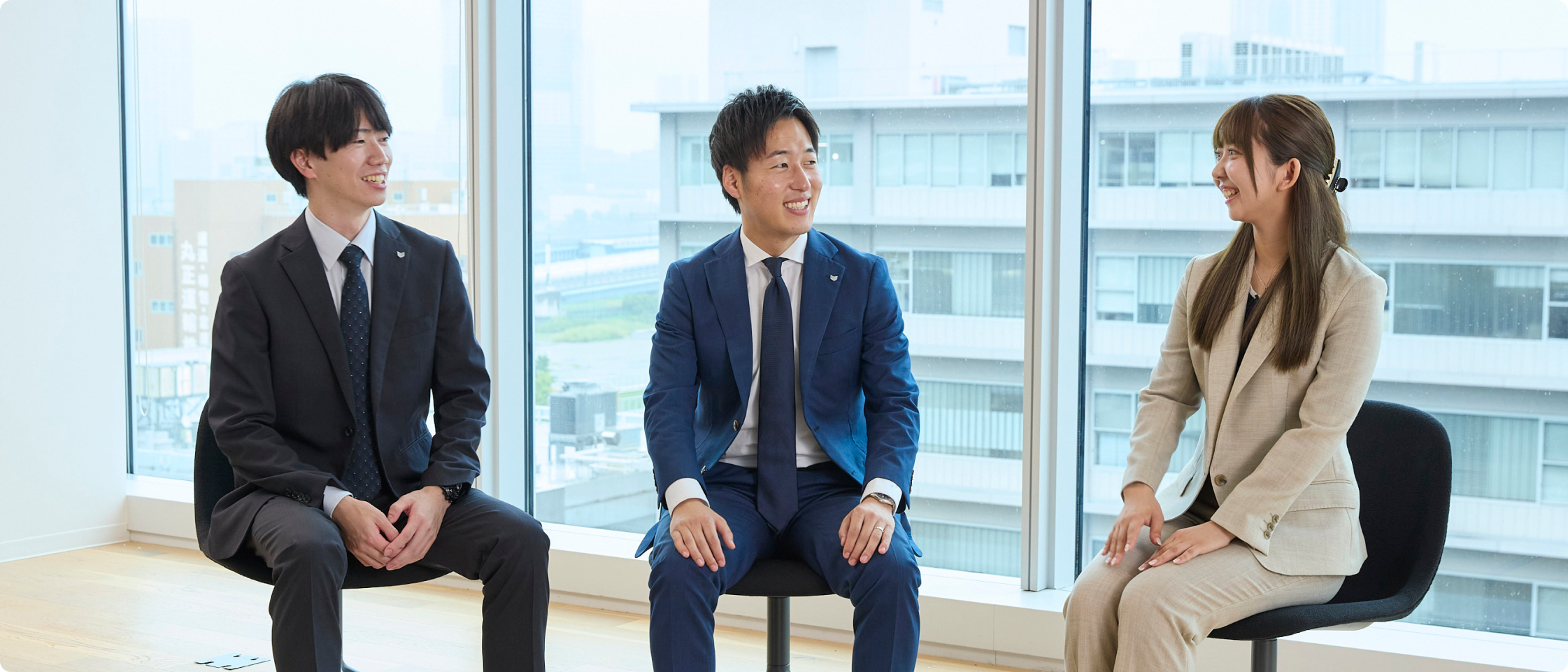 藤井海成、中澤友哉、廣江真衣