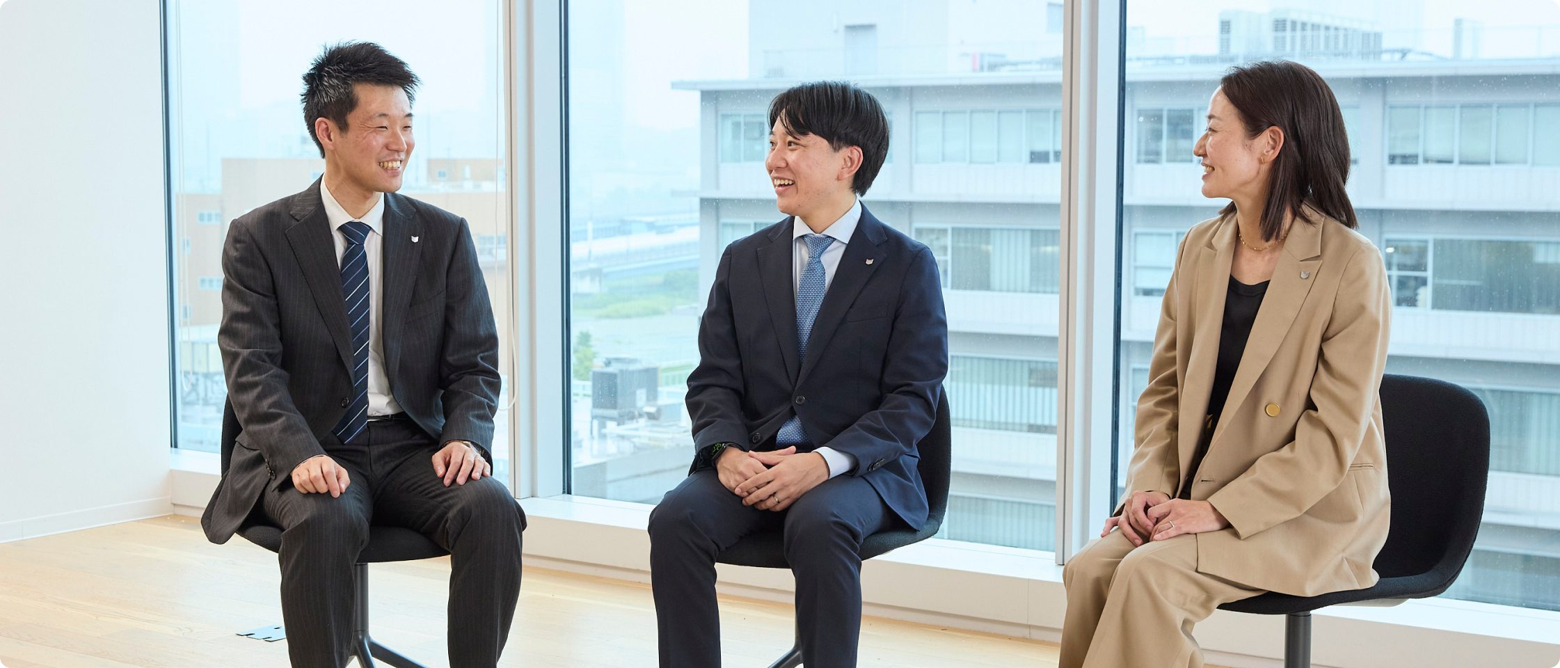 花見達也、友納源、井上真里