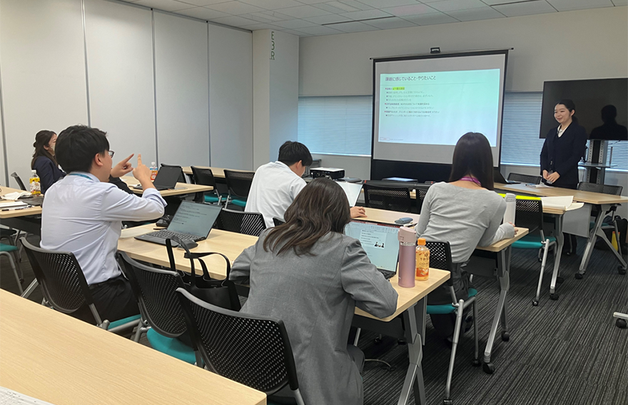 フォローアップ研修の様子