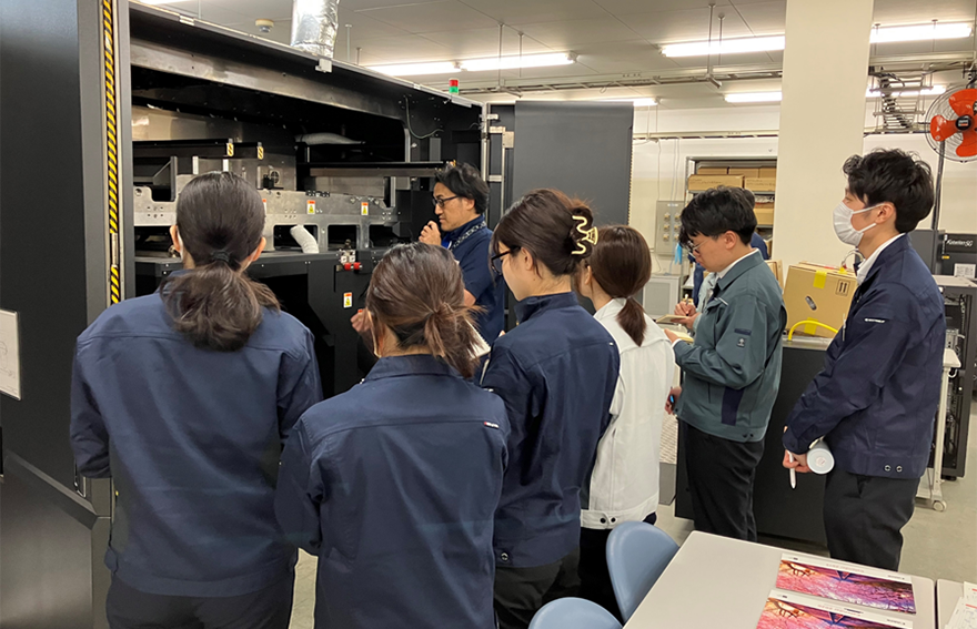 キヤノンMJグループ合同研修の様子