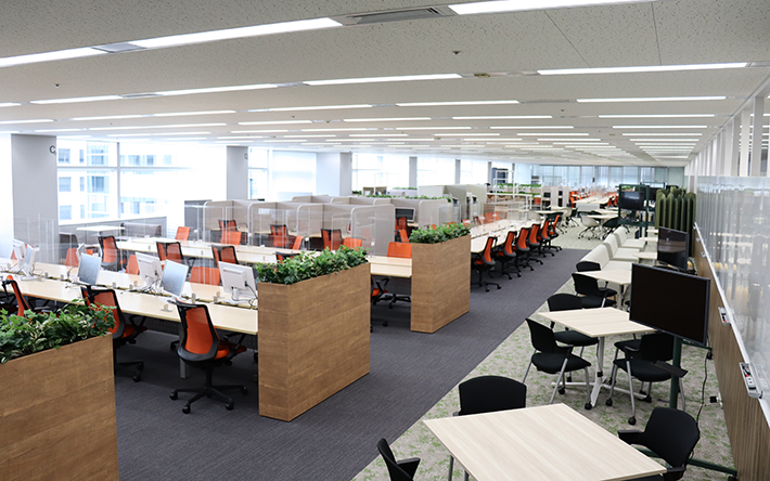 フリーアドレス