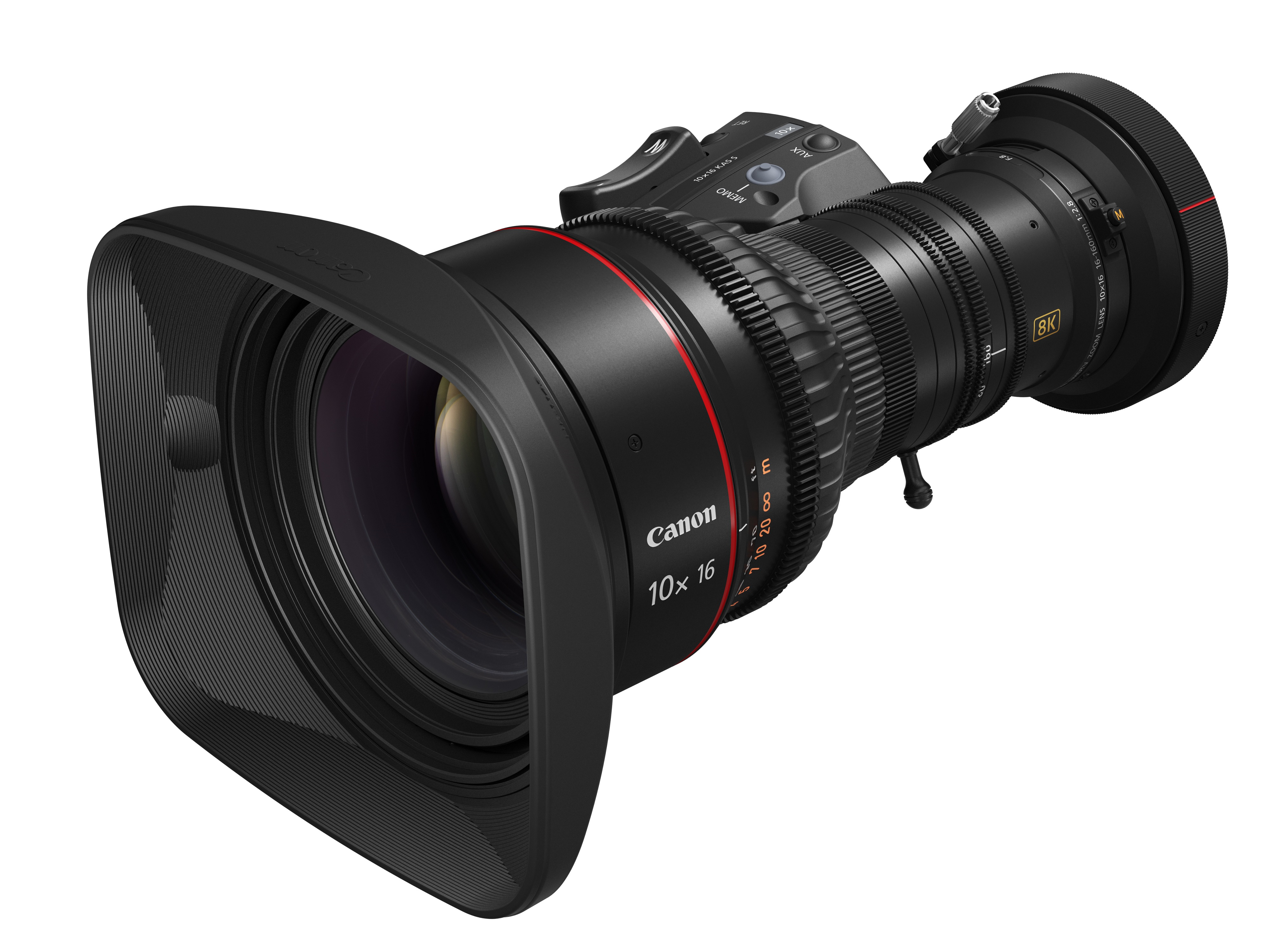 8K放送用カメラ対応ポータブルズームレンズ“10×16 KAS S”を発売