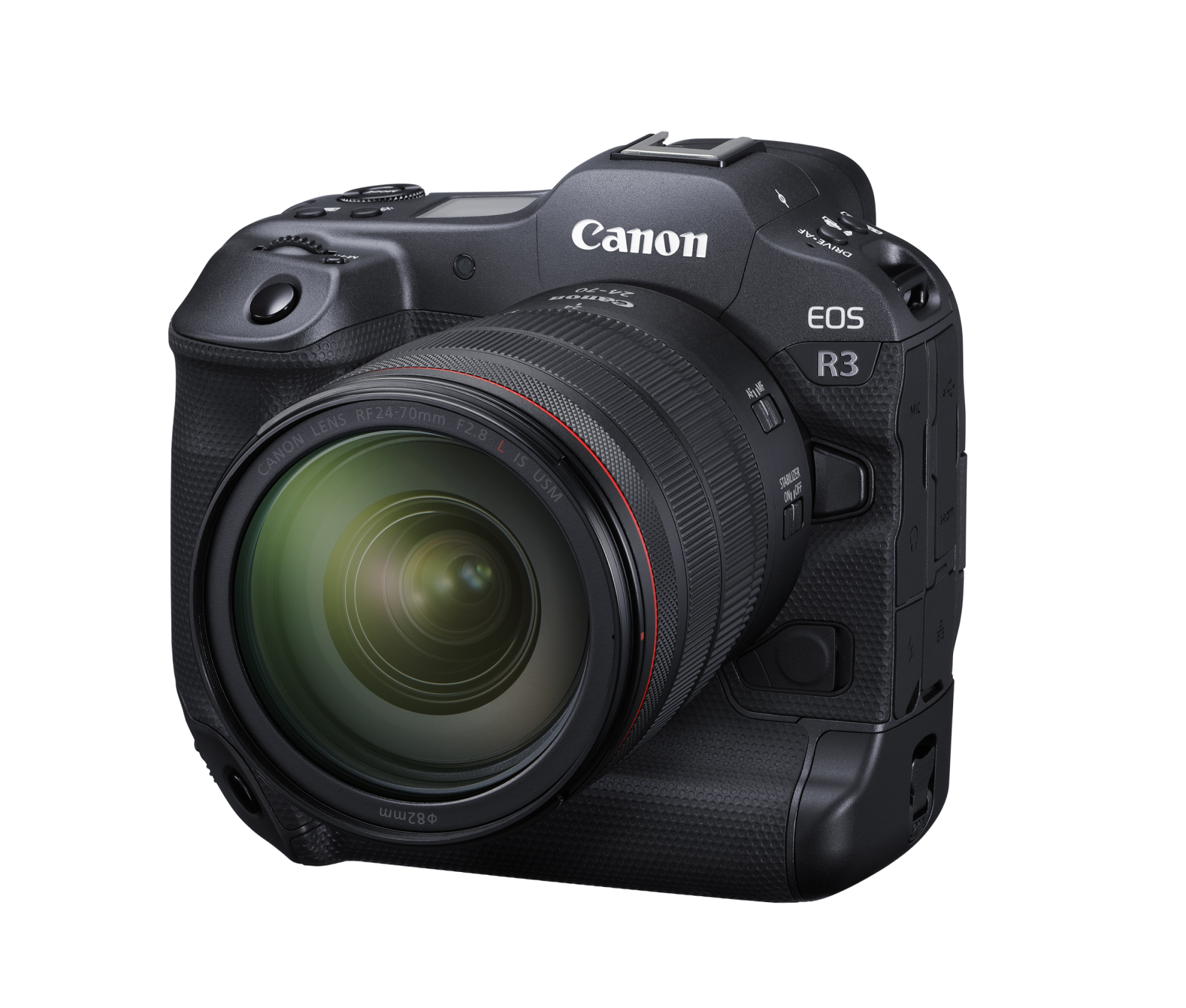 撮影領域を拡大するフルサイズミラーレスカメラ“EOS R3”を発売