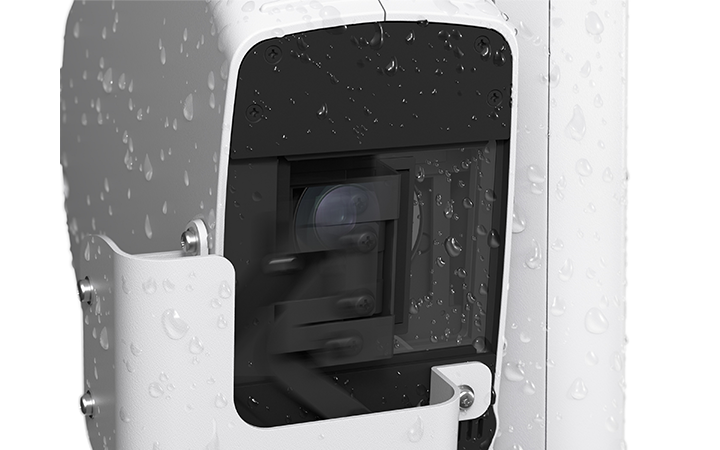 屋外撮影に対応する耐環境性能