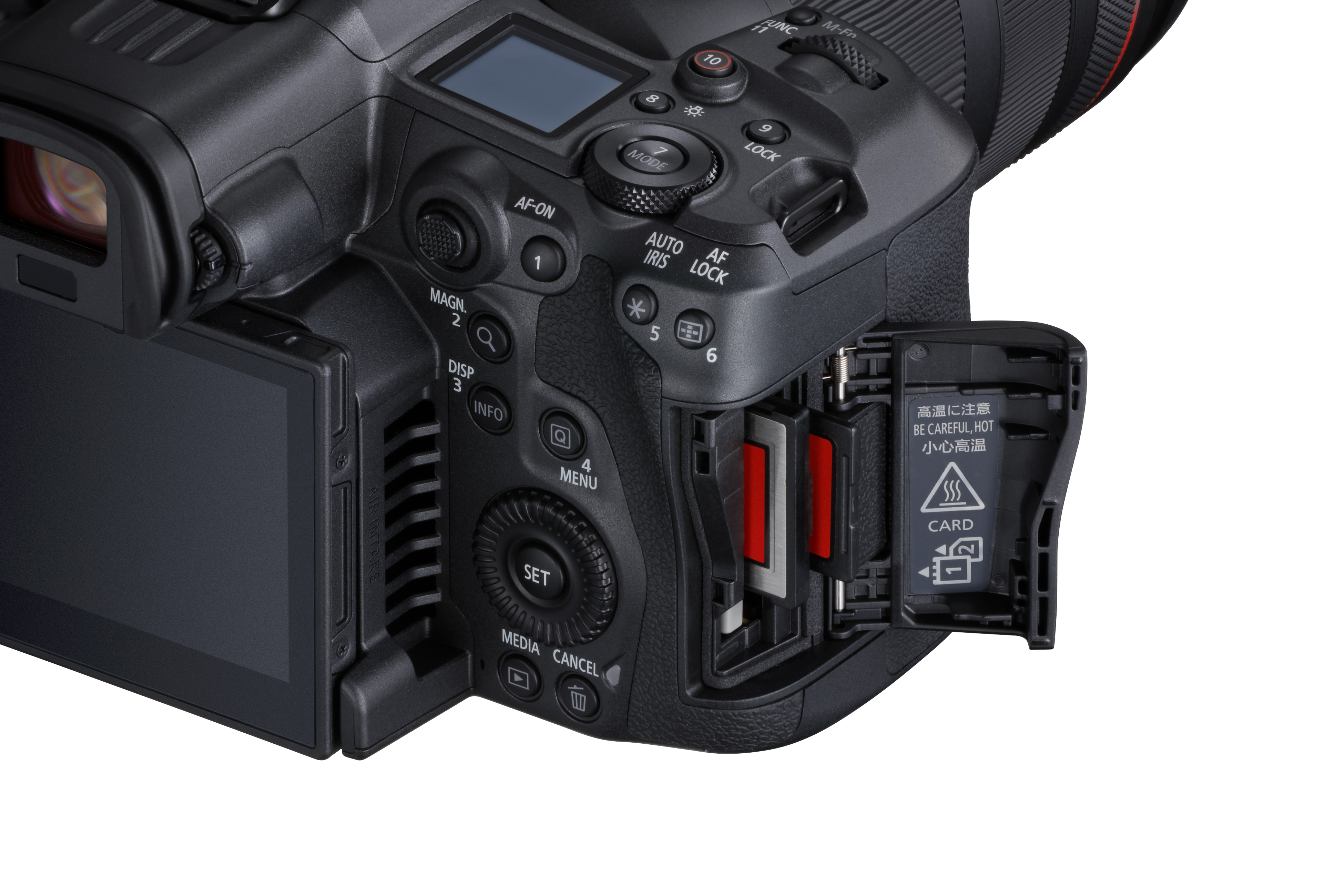 8K・RAW撮影対応のデジタルシネマカメラ“EOS R5 C”を発売：ニュース