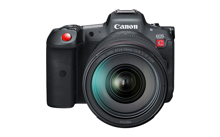 EOS R5 C（RF24-70mm F2.8 L IS USM 装着時・正面）
