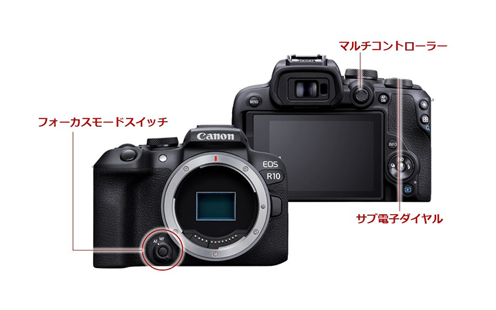 スイッチやダイヤルをわかりやすく配置