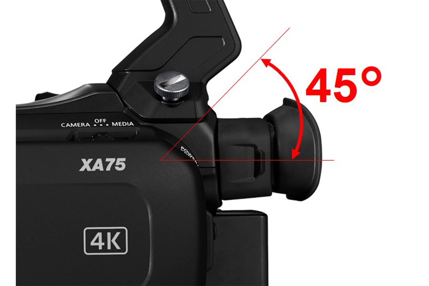 高画質と機動力を両立した業務用4Kビデオカメラ「XA」シリーズの新製品