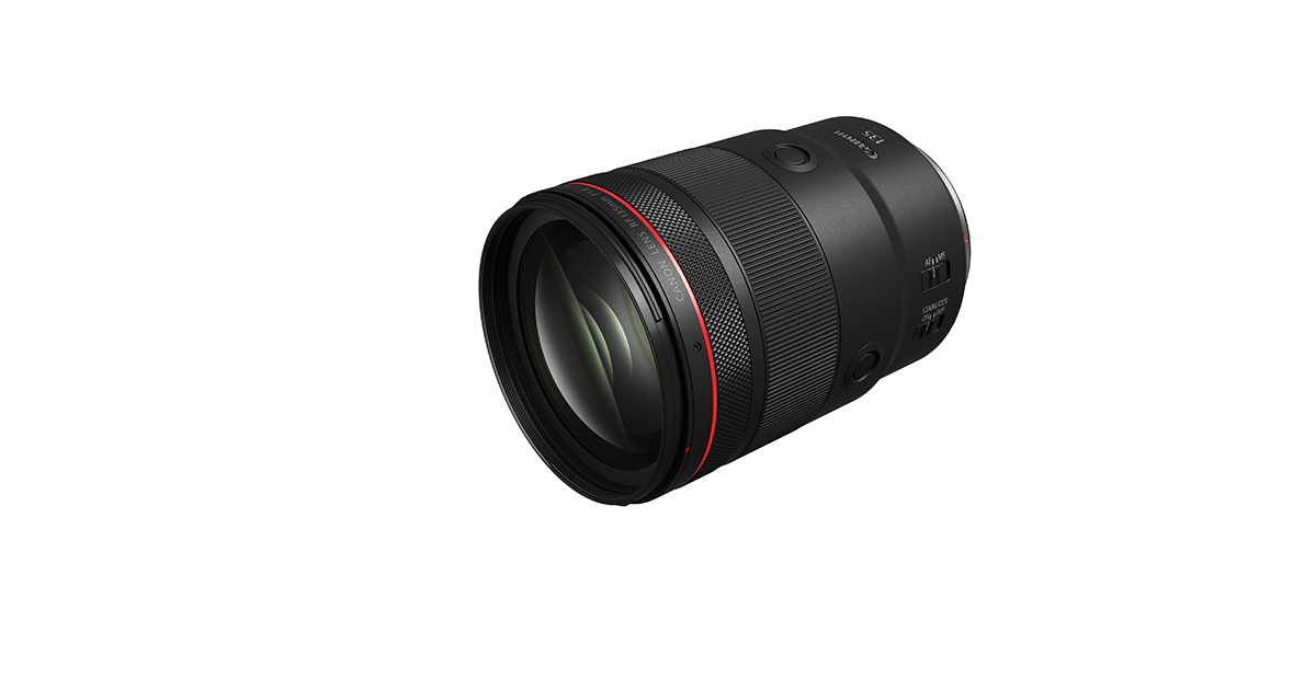 手ブレ補正機構搭載の中望遠単焦点レンズ“RF135mm F1.8 L IS USM