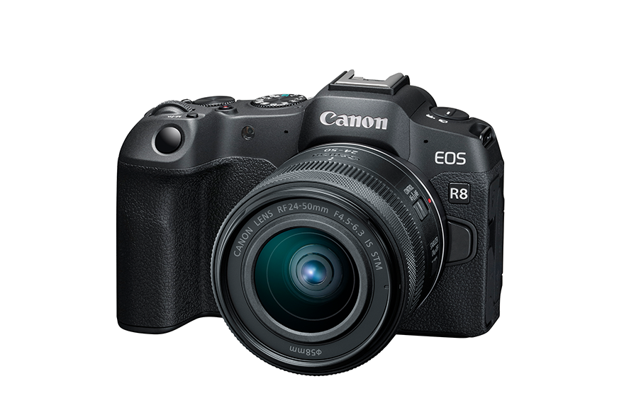 ミラーレスカメラ“EOS R8”と“RF24-50mm F4.5-6.3 IS STM”を発売 ミラーレスカメラ“EOS R8”と“RF24-50mm F4.5-6.3 IS STM”を発売