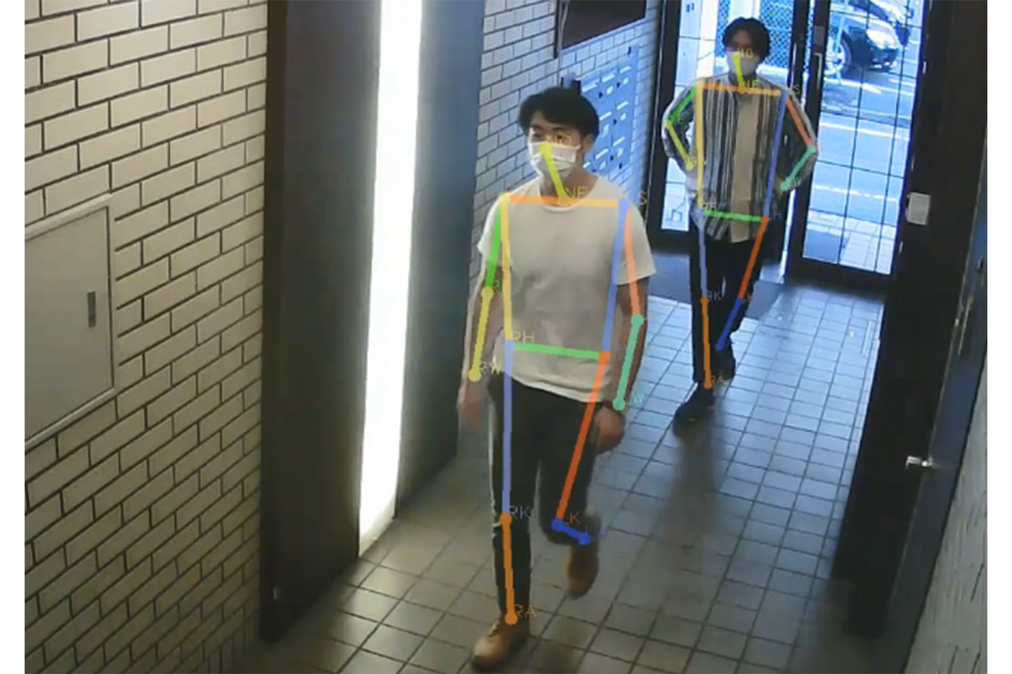 行動認識AIでリアルタイムな安全管理を支援するAI警備システム“アジラ
