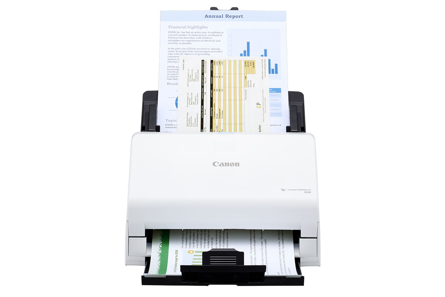 ドキュメントスキャナー “imageFORMULA R30”を発売｜キヤノンMJ